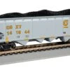 Bachmann HO Silver Series 17615 40' Quad Hopper, CSX (CSXT) #141944