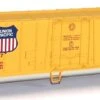 Bachmann HO Silver Series 17901 50' Steel Mechanical Refrigerator Car, Union Pacific #166817
