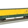 Bachmann Silver Series HO 17905 50' Steel Mechanical Refrigerator Car, Chicago And North Western #61027