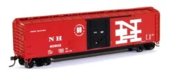 Bachmann Silver Series HO 18031 50' Plug Door Box Car, New Haven #40602