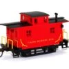 Bachmann Silver Series HO 18445 Bobber Caboose, Cass Scenic Railroad