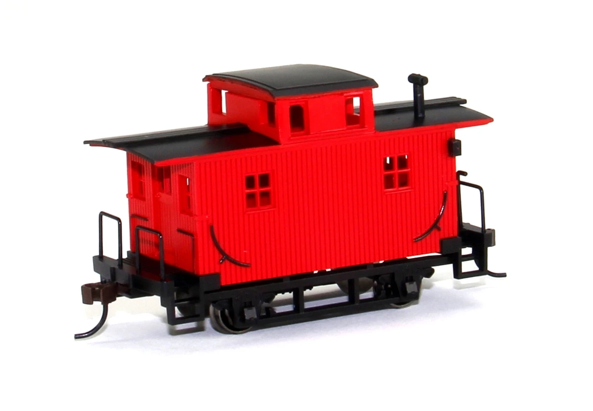 Bachmann Silver Series HO 18449 Bobber Caboose, Unlettered 1 Bachmann Silver Series HO 18449 Bobber Caboose, Unlettered