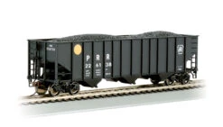 Bachmann HO 18713 3-Bay 100-Ton Hopper, Pennsylvania Railroad (Yellow Ball) #226138