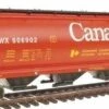Bachmann Silver Series HO 19131 Cylindrical 4-Bay Covered Grain Hopper, Canada Grain (CPWX) #606902