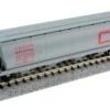 Bachmann Silver Series N 19163 Cylindrical 4-Bay Covered Grain Hopper, Canadian National #382005