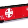 Bachmann Silver Series HO 19406 50' Sliding Door Box Car, Santa Fe #7510