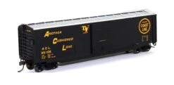 Bachmann Silver Series HO 19407 50' Sliding Door Box Car, Atlantic Coast Line #35108
