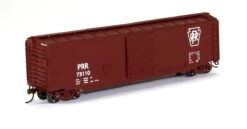 Bachmann Silver Series HO 19410 50' Sliding Door Box Car, Pennsylvania Railroad #73110