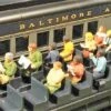 Bachmann HO SceneScapes 33115 Waist-up Seated Passengers (12)