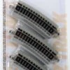 Bachmann N 44821 EZ Track 11.25" Radius 1/2 Curve Sections (6)
