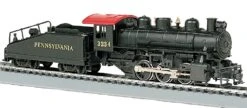 Bachmann HO 50615 USRA 0-6-0 Steam Locomotive With Slope Tender And Smoke Unit, Pennsylvania Railroad #3234