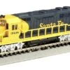 Bachmann N 63563 EMD GP40, Santa Fe #3808
