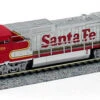 Bachmann N 67352 Dash 8-40CW, Santa Fe #879 (Sound And DCC Equipped)