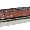 Bachmann Silver Series HO 71912 ACF 50' 6" Drop-End Gondola With Tire Load, Pennsylvania Railroad #372968