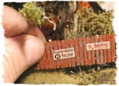 Bar Mills Scale Model Works HO 0042 Insta-Fence (160 Scale Feet)