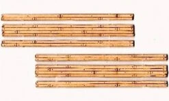 Blair Line Nn3 022 Laser-Cut Two-Lane Narrow Gauge Wood Grade Crossing (2 Sets)