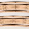 Blair Line HO 128 Laser-Cut 24" Radius Curved Wood Grade Crossing (2 Sets)