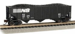 Bachmann N 18754 Bethlehem Steel 100-Ton 3-Bay Hopper, Norfolk Southern #145275