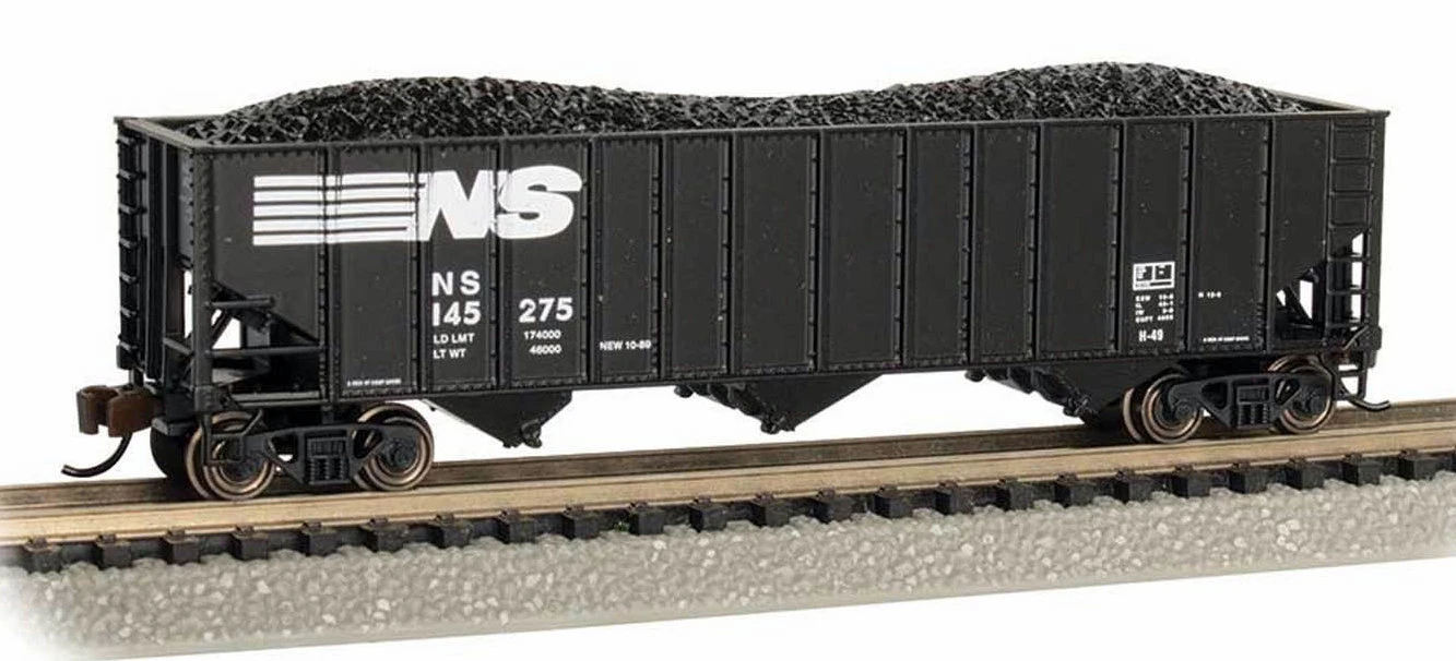 Bachmann N 18754 Bethlehem Steel 100-Ton 3-Bay Hopper, Norfolk Southern #145275 1 Bachmann N 18754 Bethlehem Steel 100-Ton 3-Bay Hopper, Norfolk Southern #145275