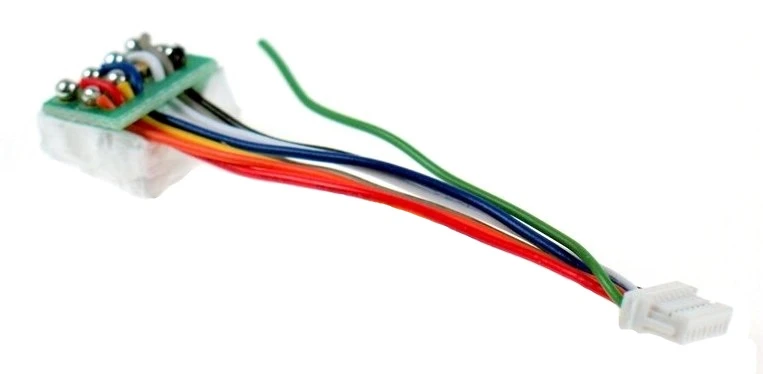 Digitrax N DNWHPS Short Easy Connect 8 Pin To DCC Medium Plug Harness 1 Digitrax N DNWHPS Short Easy Connect 8 Pin To DCC Medium Plug Harness