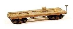 Durango Press HOn3 053 Westside Lumber Flat Car Kit With Rotted Boards