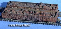 Fine N Scale 202 Scrap Loads Trim To Fit Atlas, Micro-Trains, Athearn, Bachmann (3)