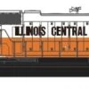 Athearn Genesis HO G75732 SD70, Illinois Central Gulf #7205