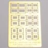 Gold Medal Models N 160-61 All-Weather Diesel Cab Windows