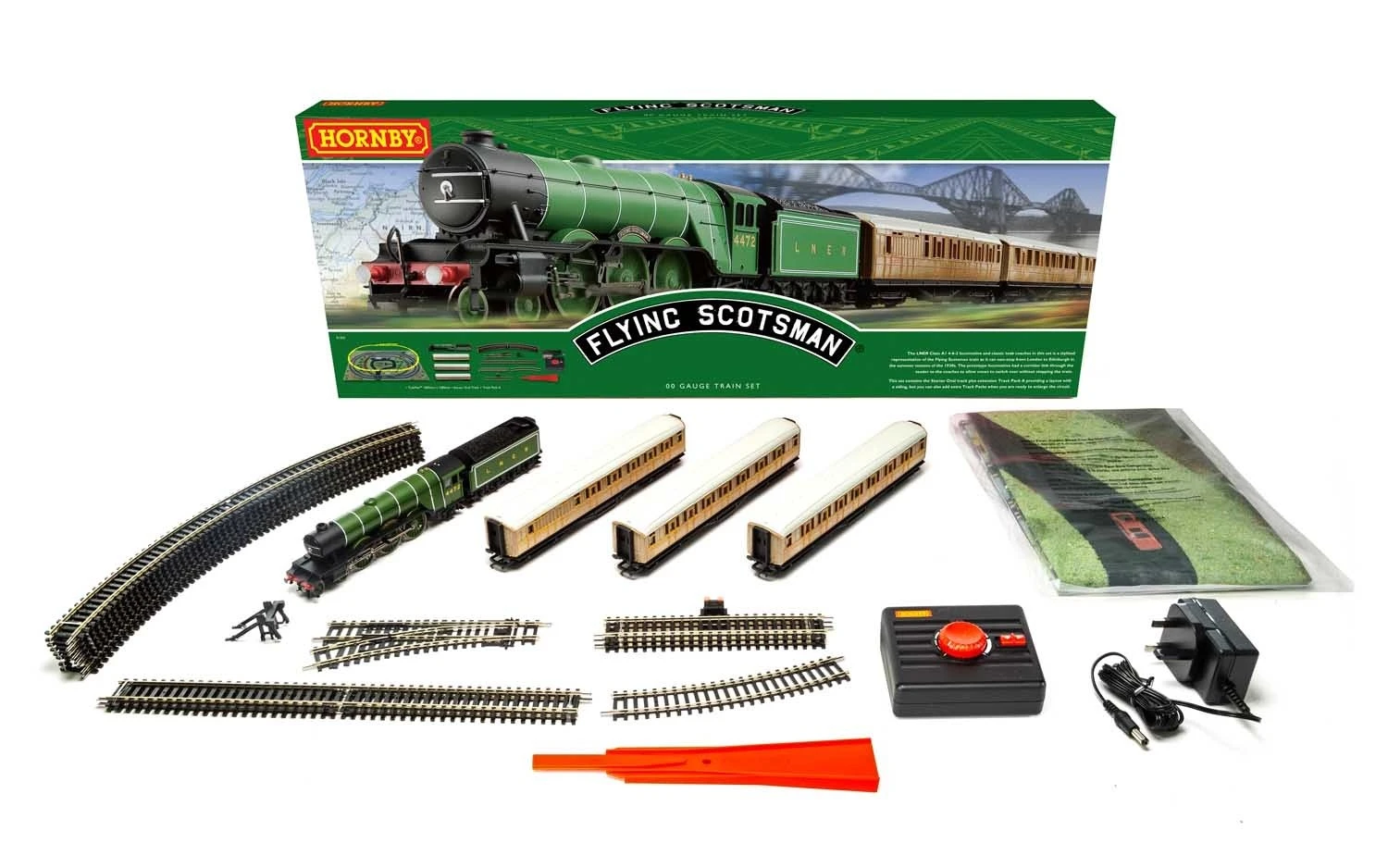Hornby HO (OO 1:76) R1255T Flying Scotsman Train Set 1 Hornby HO (OO 1:76) R1255T Flying Scotsman Train Set