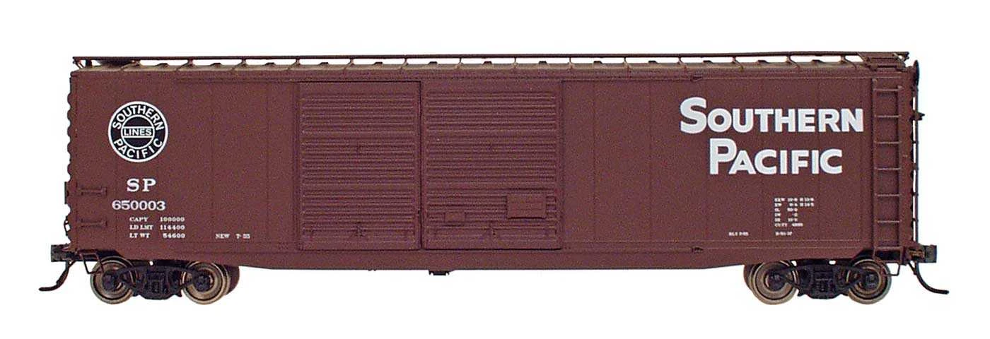 Intermountain HO 45607-22 PS-1 50' Double Door Box Car, Southern Pacific #650135 1 Intermountain HO 45607-22 PS-1 50' Double Door Box Car, Southern Pacific #650135