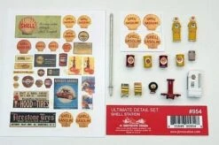 JL Innovative Design HO 954 Ultimate Detail Set, Shell Gas Station