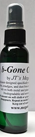 JT's Mega Steam O/HO BGONE Cleaner 2 Oz. Bottle, B-Gone