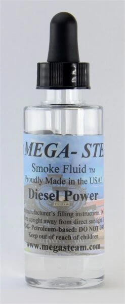 JT's Mega Steam O/HO DIESEL Smoke Fluid 2 Oz. Bottle, Diesel