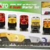 Kato N 1060020 GE ES44AC Gevo And Mixed Freight Starter Set, Canadian National