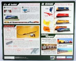 Kato N 1060023 GE ES44AC Gevo And Mixed Freight Starter Set, Union Pacific -Model Train Shop KAT 1060023 4 79169.1504130080