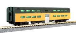 Kato N 106104 EMD E8A And Pullman Bi-Level "400" Train, Chicago And North Western (6-Unit Set) -Model Train Shop KAT 106104c 30831.1647433480