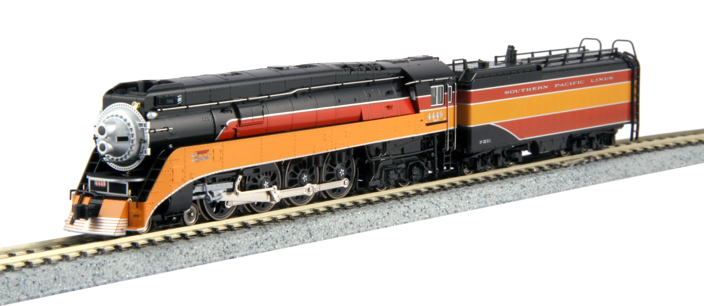 Kato N 1260310 GS-4 4-8-4, Southern Pacific #4454 1 Kato N 1260310 GS-4 4-8-4, Southern Pacific #4454