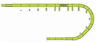 Kato N 20871 Unitrack Double Track Variation Set 12 (Super Elevated Curves And Modern Concrete Ties) 2 Kato N 20871 Unitrack Double Track Variation Set 12 (Super Elevated Curves And Modern Concrete Ties) - Image 2