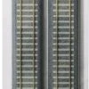 Kato HO 2152 Unitrack 246mm 9-3/4" Concrete Tie Straight Track (4)