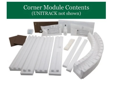 Kato N K28886 Kato-Woodland T-Trak Subterrain Layout System, Corner Module 2 Kato N K28886 Kato-Woodland T-Trak Subterrain Layout System, Corner Module - Image 2