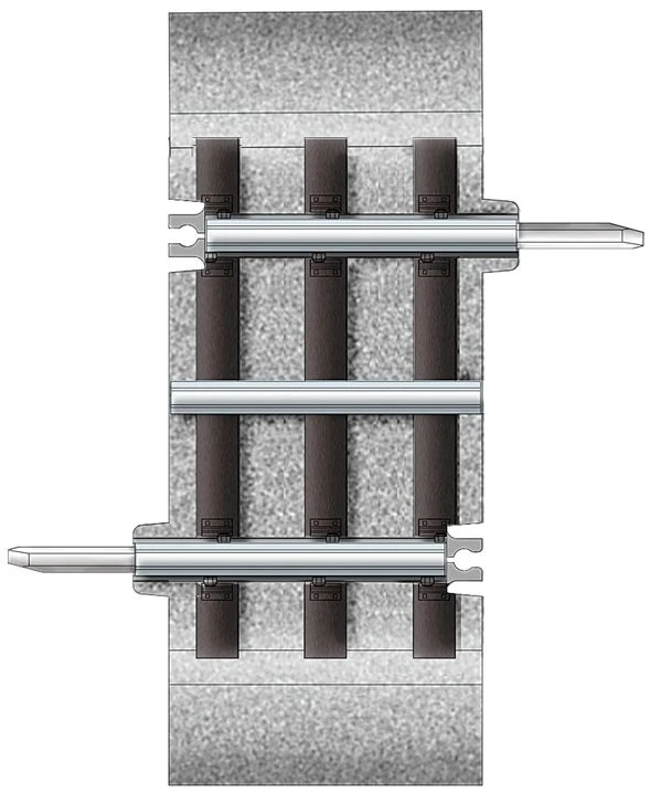Lionel O 6-12073 FasTrack 1-3/8" Straight Track 1 Lionel O 6-12073 FasTrack 1-3/8" Straight Track