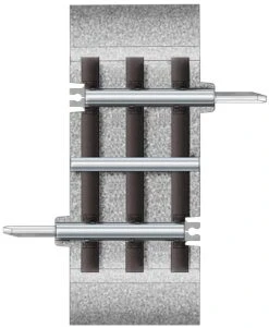 Lionel O 6-12073 FasTrack 1-3/8" Straight Track 3 Lionel O 6-12073 FasTrack 1-3/8" Straight Track -Model Train Shop LIO 6 12073 2 46690.1671203323