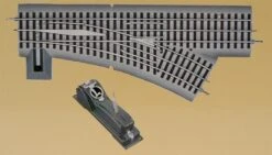 Lionel O 6-16831 Fastrack O48 Command Control Right Hand Switch Track