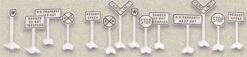 Lionel O 6-62180 Assorted Railroad Signs (14)