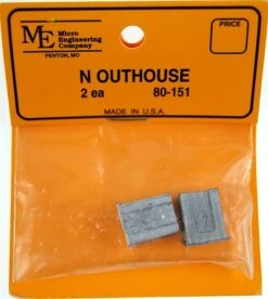 Micro Engineering N 80-151 Outhouses (2)