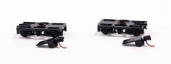 Micro-Trains N 00302061 (1018) 6-Wheel Lightweight Passenger Car Trucks (1 Pair, Partially Assembled)
