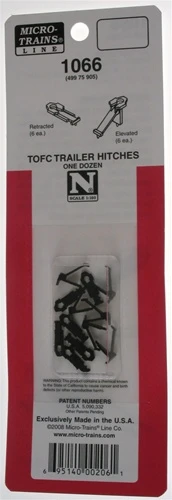 Micro-Trains N 49975905 (1066) Trailer Hitch Stands (12) 1 Micro-Trains N 49975905 (1066) Trailer Hitch Stands (12)