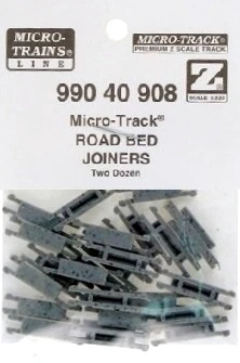 Micro-Trains Z 99040908 Micro-Track Road Bed Joiners (24) 1 Micro-Trains Z 99040908 Micro-Track Road Bed Joiners (24)