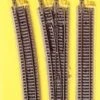 Micro-Trains Z 99040910 Micro-Track R490mm 13-Degree Left Manual Turnouts (3)