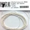 NCE 524259 Ultra-Flex Hookup Wire, White